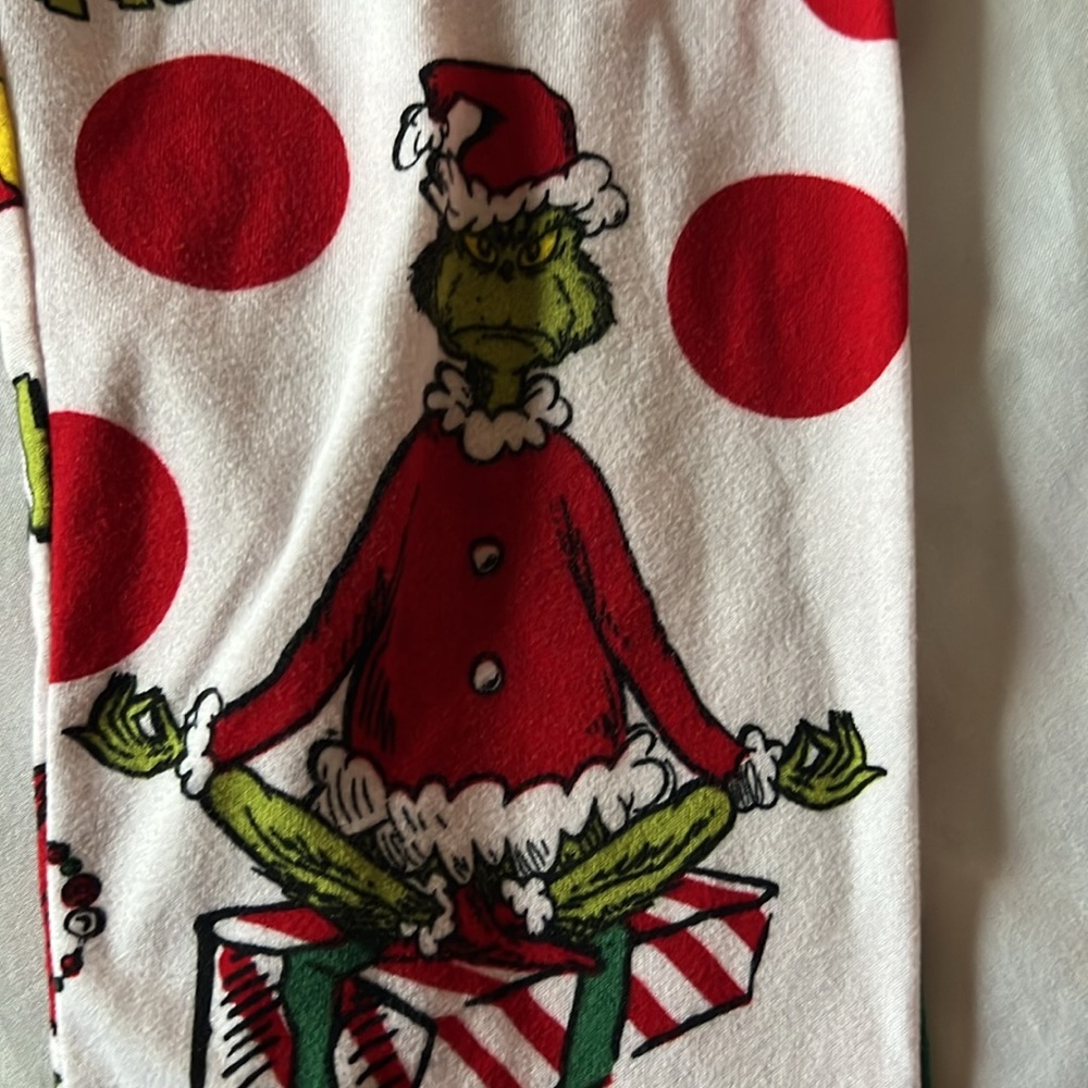 Lot of Christmas pj’s, and Santa style dress sz 10 - Picture 10 of 15